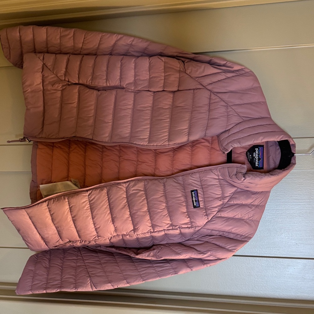 Patagonia Dusty Rose Quilted Jacket